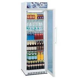 Display-Kühlschrank mit Umluftkühlung  BCDv 4313, LED, mit Isolierglastür, Temperaturbereich: +2°C bis +12°C Produktbild