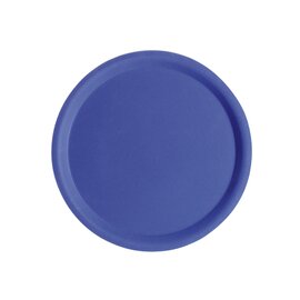 Serviertablett HAPPY HOUR Polyester blau rund  Ø 380 mm Produktbild