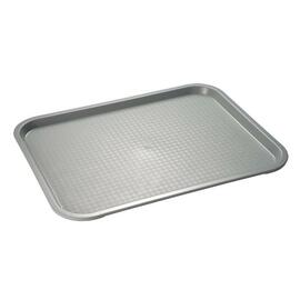 Fast Food-Tablett Polypropylen grau 410 mm x 305 mm Produktbild