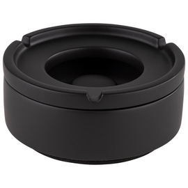 Windaschenbecher ELEMENT BLACK Beton schwarz Ø 105 mm H 50 mm Produktbild