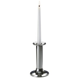Kerzenleuchter 1-flammig Metall  Ø 100 mm  H 160 mm Produktbild