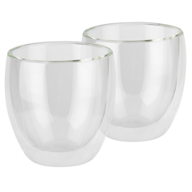 Kaffeeglas TWINZ 2er Set | 230 ml doppelwandig Produktbild