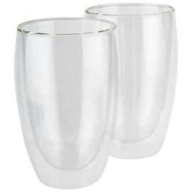 Latte Macchiato Glas TWINZ 2er Set | 380 ml doppelwandig Produktbild