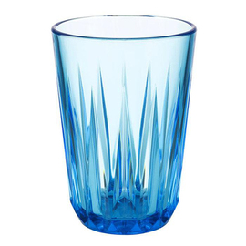 Trinkbecher CHRYSTAL Tritan blau mit Relief 40 cl | Mehrweg Produktbild