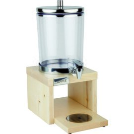 Saftdispenser BRIDGE kühlbar ahornfarben | 1 Behälter 4 ltr  H 420 mm Produktbild