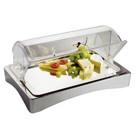 Kühlbox GN 1/1 Kühlbox | Tablett | 2 Akkus|Haube Edelstahl  L 565 mm  B 360 mm  H 255 mm Produktbild