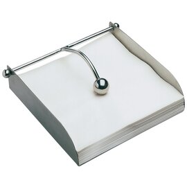 RESTPOSTEN | Serviettenhalter quadratisch | 170 mm x 170 mm H 50 mm Produktbild