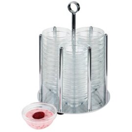 Schälchenspender MEDIUM mit 36 Glasschalen Geschirr-Ø 75 mm Anzahl Geschirrstapel 3 Produktbild