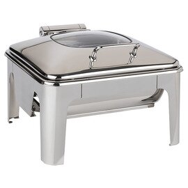 GN 2/3 Chafing Dish GN 2/3 EASY INDUCTION Scharnierdeckel 5,5 ltr  L 420 mm  H 300 mm Produktbild