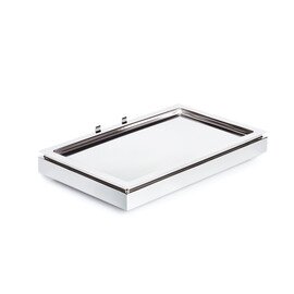 Kühlplatte GN 1/1 Set 1 Basis | Tablett | Akku Edelstahl  L 530 mm  B 325 mm  H 85 mm Produktbild