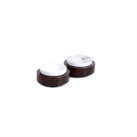 Bowl Box S Basis | Schale | Deckel Kunststoff Holz weiß wengefarben mit Haube Ø 174 mm  H 60 mm Produktbild