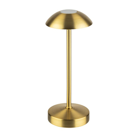 Akku-Tischleuchte ALVA goldfarben H 205 mm Produktbild