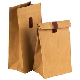 Lunchbag beige 160 mm x 100 mm H 320 mm Produktbild