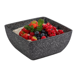 Schale FROSTFIRE Aluminium schwarz | quadratisch | 1,5 ltr 190 mm x 190 mm H 90 mm Produktbild 1 S