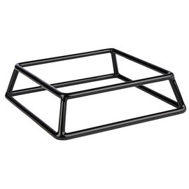 Buffet-Ständer MULTI Metall schwarz | 1 Ablagefläche | 180 mm  x 180 mm  H 50 mm Produktbild