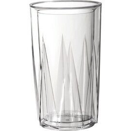 Flaschenkühler Crystal Kunststoff klar transparent doppelwandig  Ø 135 mm  H 230 mm Produktbild
