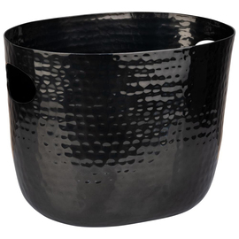 Weinkühler | Sektkühler schwarz 3,9 ltr Aluminium H 200 mm Produktbild