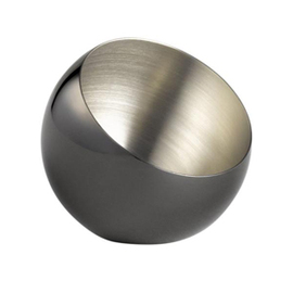 Schale 3er Set SPHERE Edelstahl schwarz 100 ml Produktbild
