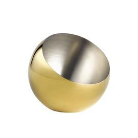 Schale SPHERE Edelstahl goldfarben 800 ml Produktbild