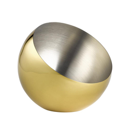 Schale SPHERE Edelstahl goldfarben 2 ltr Produktbild