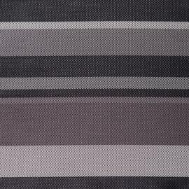 Tischset PVC FEINBAND grau | schwarz 450 mm 330 mm Produktbild