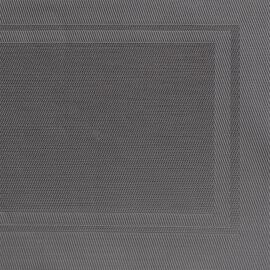 Tischset PVC FEINBAND grau 450 mm 330 mm Produktbild