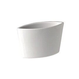 Zahnstocherbehälter Melamin weiß 100 mm  x 40 mm  H 65 mm Produktbild