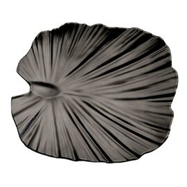 Palmblattschale NATURAL COLLECTION Kunststoff schwarz quadratisch 270 mm  x 270 mm  H 45 mm Produktbild