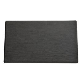 Tablett GN 1/1 SLATE Kunststoff schwarz H 10 mm Produktbild