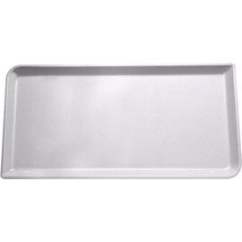 Tablett SYSTEM-THEKE Kunststoff weiß 440 mm  x 290 mm  H 20 mm Produktbild