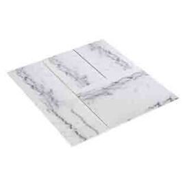 Tablett GN 1/1 MARBLE Kunststoff weiß grau marmorfarben glänzend  H 15 mm Produktbild