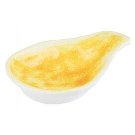 Schale MINI COLOUR 20 ml Melamin gelb weiß 125 mm  x 90 mm  H 35 mm Produktbild