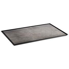 RESTPOSTEN | GN Tablett GN 1/1 schwarz | grau 560 mm x 355 mm H 15 mm Produktbild