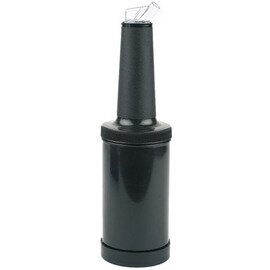 Dosierflasche | Vorratsflasche Kunststoff 850 ltr schwarz Ø 90 mm H 330 mm Produktbild