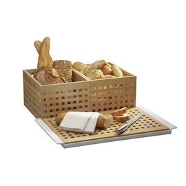 Brotschneidebrett BROTSTATION Buche | 520 mm  x 340 mm  H 20 mm Produktbild