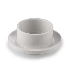 Butterservierer | Porzellan weiß Ø 90 mm Produktbild