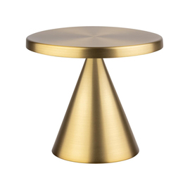 Akku-Tischleuchte CONE MINI goldfarben H 115 mm Produktbild