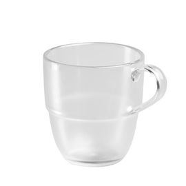 Tasse TEATIME 250 ml Tritan transparent mattiert | Mehrweg Produktbild