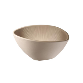 Schale NERO Melamin beige oval | 0,5 ltr L 190 mm x 165 mm H 90 mm Produktbild