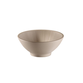 Schale NERO Melamin beige rund | 0,5 ltr Ø 160 mm H 65 mm Produktbild