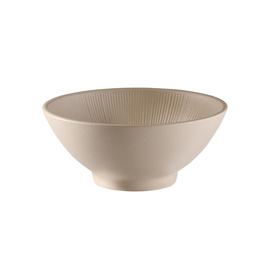 Schale NERO Melamin beige rund | 0,9 ltr Ø 190 mm H 80 mm Produktbild