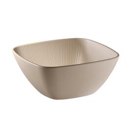 Schale NERO Melamin beige quadratisch | 3,5 ltr L 250 mm x 250 mm H 110 mm Produktbild