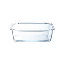 Vorratsbehälter 0,38 ltr FOOD BOX Glas rechteckig 146 mm x 110 mm H 54 mm Produktbild