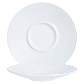 Untertasse INTENSITY WHITE | Hartglas Ø 154 mm passend für Obertasse 250 ml Produktbild