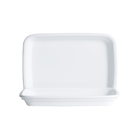 Rechteckteller MARIENBURG | Hartglas weiß | rechteckig 272 mm  x 189 mm Produktbild