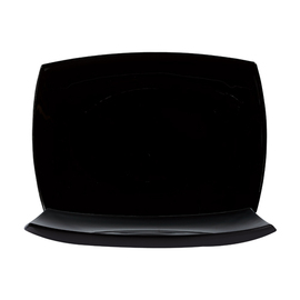 Rechteckplatte DELICE SCHWARZ | Hartglas schwarz | rechteckig 352 mm  x 259 mm Produktbild