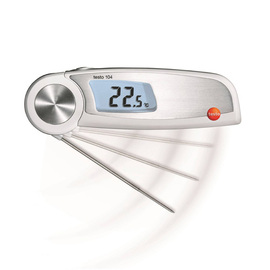 Testo 104IR, Kombi Infrarot und Einstech-Thermometer, Lebensmittel