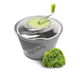 Salatschleuder Swing XL  • Kunststoff grün grau | 20 ltr  Ø 460 mm Produktbild