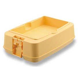 Abteil für Individueller Essensträger, Polypropylen, gelb, 355 x 241 x H 110 mm (außen) Produktbild