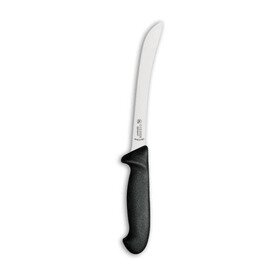 Fischfiliermesser gebogene Klinge flexibel glatter Schliff | blau | Klingenlänge 21 cm  L 28,5 cm Produktbild